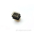 Cabeçalho de pino de 2,0 mm quatro fileiras retas